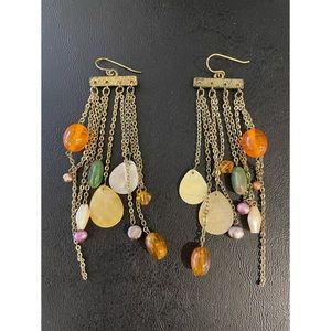 Beads and Shells Earrings